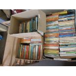 THREE BOXES OF VARIOUS 60S ONWARDS PAPERBACK BOOKS