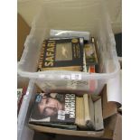 TWO BOXES OF HARDBACK BOOKS