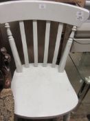 PAINTED STICK BACK CHAIR