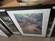 TWO FRAMED PRINTS