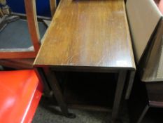 SMALL DROP LEAF TABLE, WIDTH APPROX 61CM