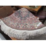 CIRCULAR RUG, DIAM APPROX 128CM