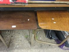 TWO VARIOUS BED TABLES