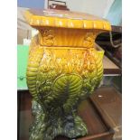 LARGE ORIENTAL STYLE CERAMIC PLANT STAND, APPROX HEIGHT 52CM