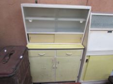 1950S FREE STANDING KITCHEN CABINET, 91CM WIDE