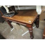 VICTORIAN SIDE TABLE, LENGTH APPROX 128CM