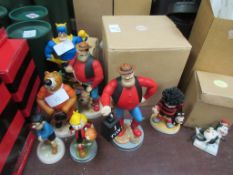 GROUP OF BOXED AND UNBOXED ROBERT HARROP FIGURES FROM THE BEANO/DANDY COLLECTION ETC