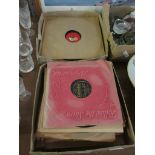 TWO BOXES CONTAINING 78RPM RECORDS