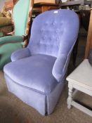 BUTTON BACK NURSING CHAIR