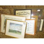 QUANTITY OF FRAMED PRINTS