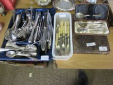 QUANTITY OF BOXED CUTLERY SETS