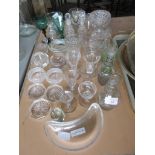 QUANTITY OF HOUSEHOLD GLASS WARES