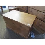 DISTRESSED PINE CHEST OF BLANKET BOX