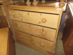 VINTAGE PINE CHEST OF DRAWERS