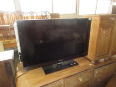 SAMSUNG 40” FLAT SCREEN TV MODEL LE40C580J1K