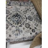 Borough Wharf Orrin Grey Rug, RRP £53.99 Rug Size: Rectangle 120 x 170cm