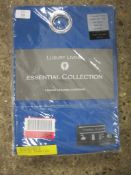 Marlow Home Co. Strome Eyelet Blackout Thermal Curtains, RRP £37.45 Colour: Blue, Panel Size: 116