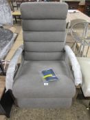 La-Z-Boy UK Norman Manual Rocker Recliner, RRP £589.99 Upholstery Colour: Hallendale Platinum