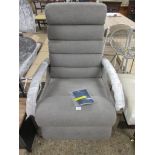 La-Z-Boy UK Norman Manual Rocker Recliner, RRP £589.99 Upholstery Colour: Hallendale Platinum