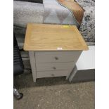 Brambly Cottage Alysa 3 Drawer Bedside Table, RRP £157.99