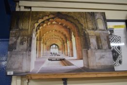 East Urban Home Red Fort Delhi India Photographic Print on Canvas, RRP £33.99 Size: 50cm H x 76cm W