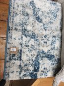 Borough Wharf Brandt Blue Rug, RRP £39.99 Rug Size: Runner 60.96 x 200.66cm