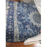 Blue Elephant Kyler Power Loom Blue Rug, RRP £79.99 Rug Size: Runner 20 x 170cm