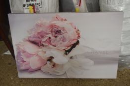 East Urban Home 'Peonies and Magnolia Love' by Oliver Gal - Wrapped Canvas Photograph Print, RRP £
