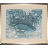 •Charles Bartlett (1921-2014), "Blue foreshore", etching and aquatint, signed and numbered