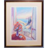 •Peter Eastham (born 1956), "Sunlit colours II", coloured artist's proof, signed, initialled A/P and