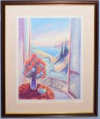 •Peter Eastham (born 1956), "Sunlit colours II", coloured artist's proof, signed, initialled A/P and