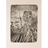 •Ken Holland (20th century), Landscape, lithograph, signed, dated 97 and inscribed AP in pencil to