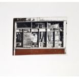 •Alyson Hunter (born 1948), "Norah Street", black and white etching and aquatint, signed, dated