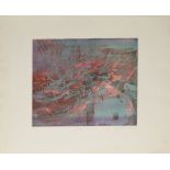 •Agathe Sorel (born 1935), "Maree", coloured etching, signed, numbered 6/50 and inscribed with title