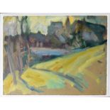 Sean Carey (20th Century), Hampstead Landscapes, pair of oils on board, both signed verso, 30 x 40
