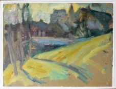 Sean Carey (20th Century), Hampstead Landscapes, pair of oils on board, both signed verso, 30 x 40