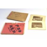 Two personal WWII photograph albums belonging to servicemen as ground crew in the RAF 1940-1946