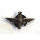 Parachute Regt Old Comrades Association buttonhole badge with Kings Crown