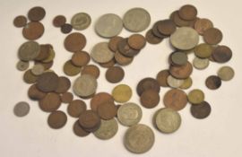 Small bag quantity of 20th century British coins, varying crowns, denomination and dates