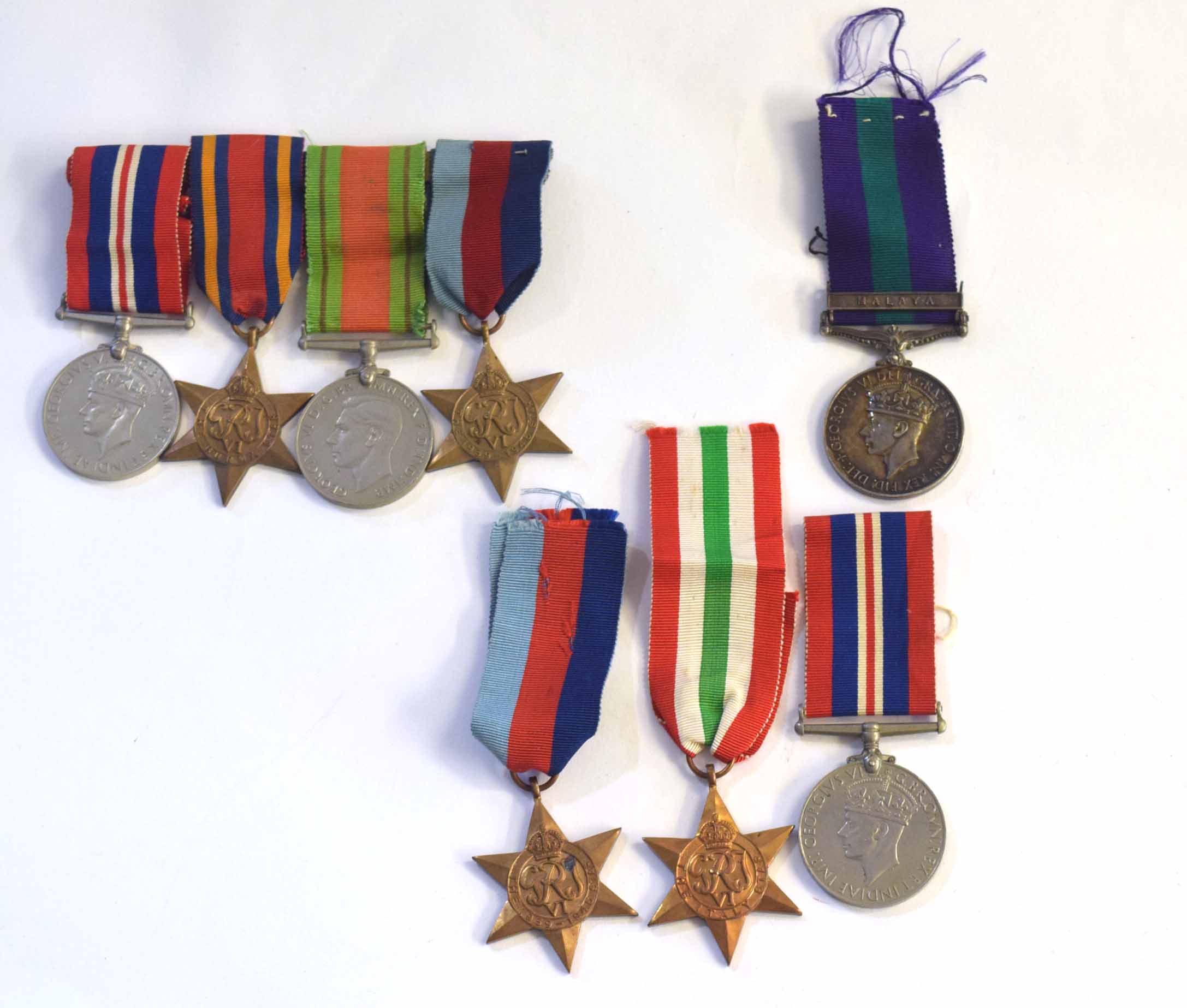 Quantity of WWII campaign medals to include 1939-45 Medal, Burma Star, Defence Medal and 1939-45