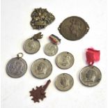 Small quantity Queen Victoria Coronation and Jubilee medals etc