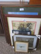 COLLECTION OF VARIOUS FRAMED PRINTS