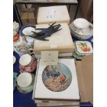 QUANTITY OF BOXED BONE CHINA COALPORT PLATES