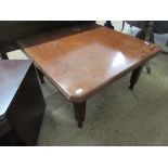 OCTAGONAL MAHOGANY EFFECT REPRODUCTION COFFEE TABLE, APPROX 92CM SQUARE