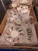 QUEENS CHINA STAFFORDSHIRE COFFEE SET