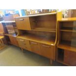 1960S/1970S TEAK SIDE UNIT, STATEROOM BY STONEHILL, 129CM WIDE