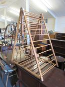 VINTAGE WOODEN FOLDING COT