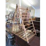 VINTAGE WOODEN FOLDING COT