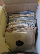 BOX OF VARIOUS LP RECORDS, MAINLY HMV