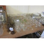 QUANTITY OF HOUSEHOLD GLASS WARE